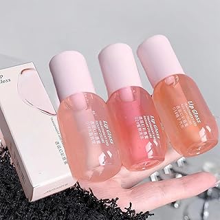 Hydrating Plumping Lip Gloss 3 Pack, 2-in-1 M...