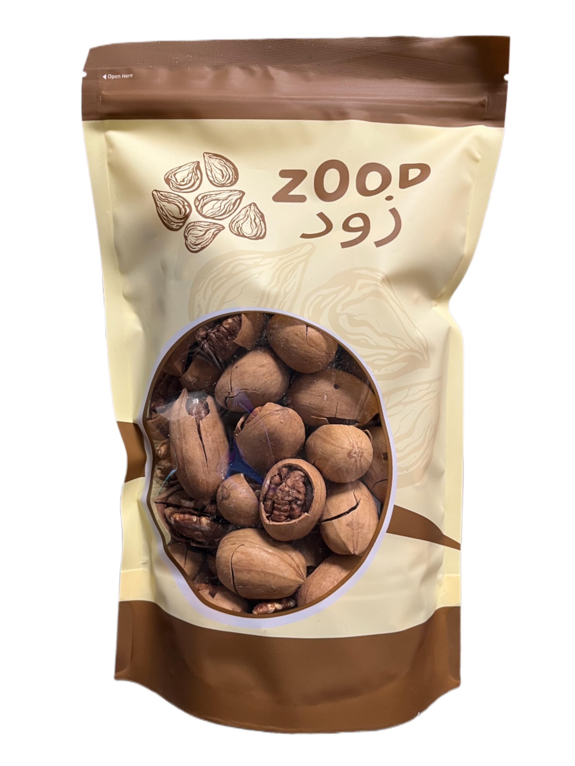 ZOOD | Pecan Vanilla In Shell (Easy Break) | 500g