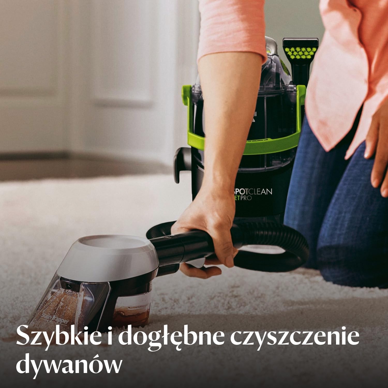 BISSELL Чистящее средство Spot & Stain, 1 литр, 1084N | Для SpotClean и других устройств для удаления пятен, для ковров и обивки