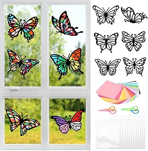 Lot De 20 Mosaïques Pour Enfants - Avec Pastilles Adhésives - En Carton Coloré - Pour Le Bricolage, Les Puzzles D'art Faits à La Main, Les Autocollants à Points Adhésifs, Le Scrapbooking