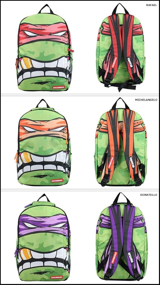 Amazon.co.jp: SPRAY GROUND x TMNT Backpack, Men's, Women's