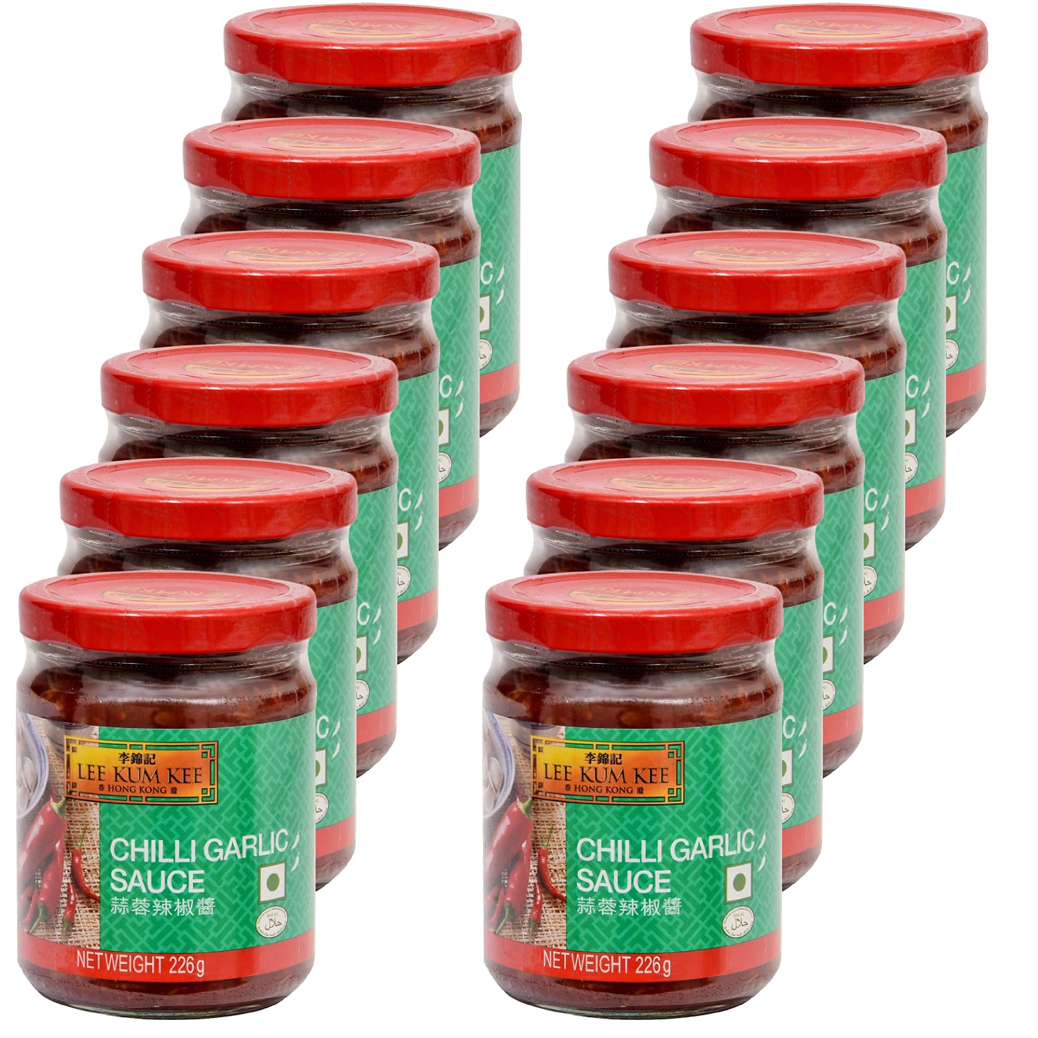 Lee Kum Kee Chilli Garlic Sauce, 7.97 oz ℮ 226 g, 12 Pack (B00FZH2REA) Amazon Price History, Amazon Price Tracker