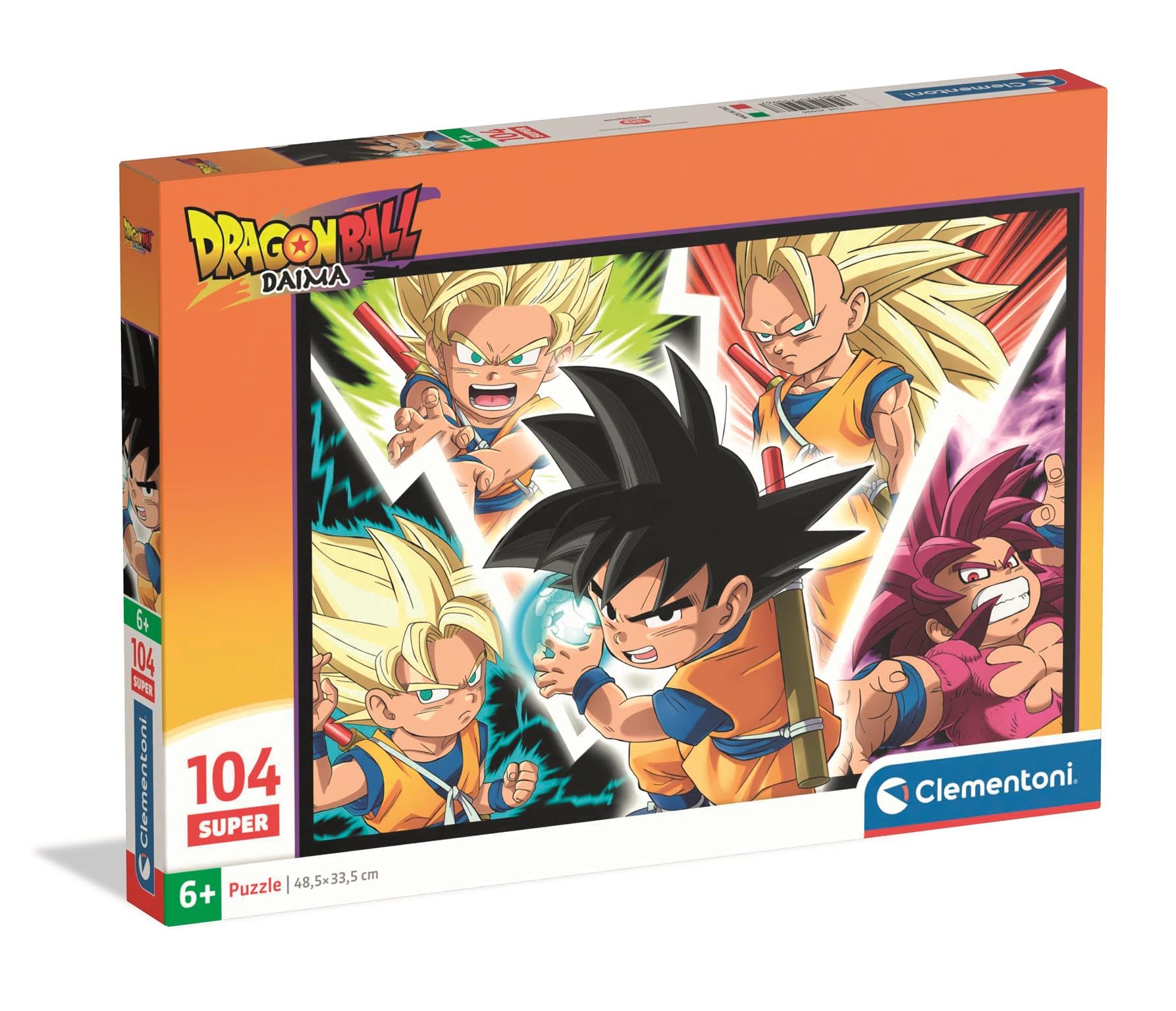CLEMENTONI, PZL 104 SUPER DRAGON BALL DAIMA -2-, 6 years, 25096