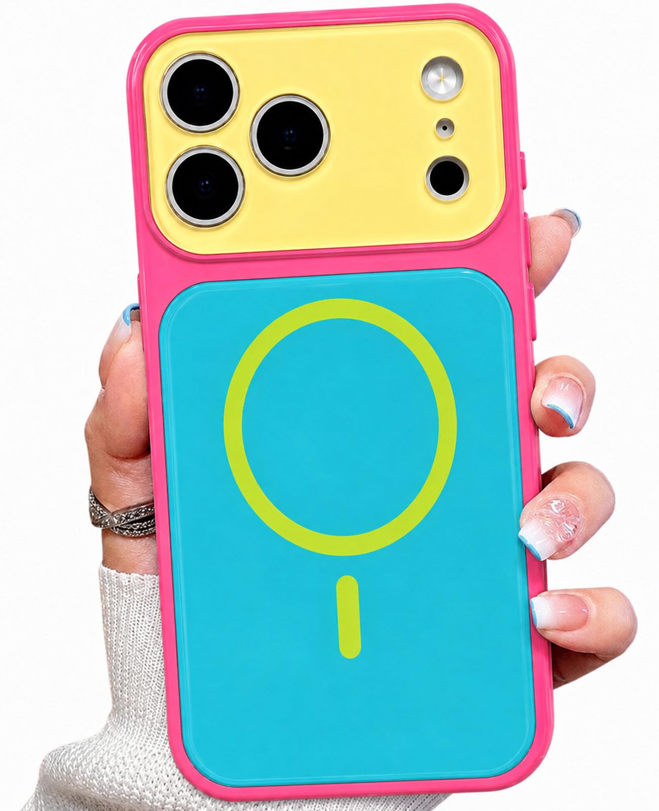 Photo 1 of EKELYVIA for iPhone 17 Pro Case, Blue