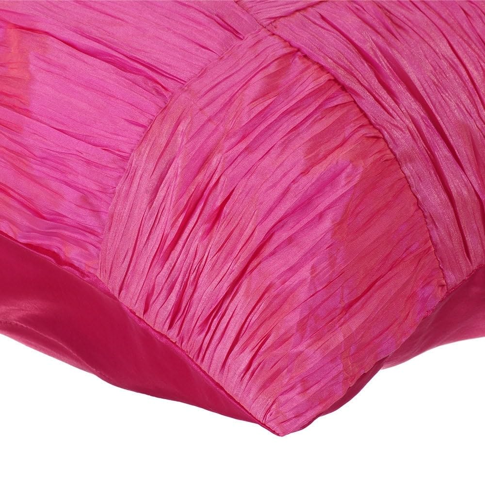 The HomeCentric Handgefertigt Rosa sofakissenbezuge, Kariert Zerkleinerte Kunst Seide kissenhullen, 50x50 cm kissenhulle, Kariert zeitgenossisch sofakissenbezug, Platz Zerkleinerte - Dreamy Pink