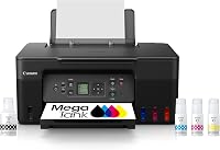 Canon MegaTank G3270 Wireless All-in-One Inkjet Printer - Print Scan Copy, High-Yield Ink for Home Office Savings