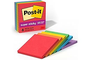 4x4 Lined Super Sticky Notes