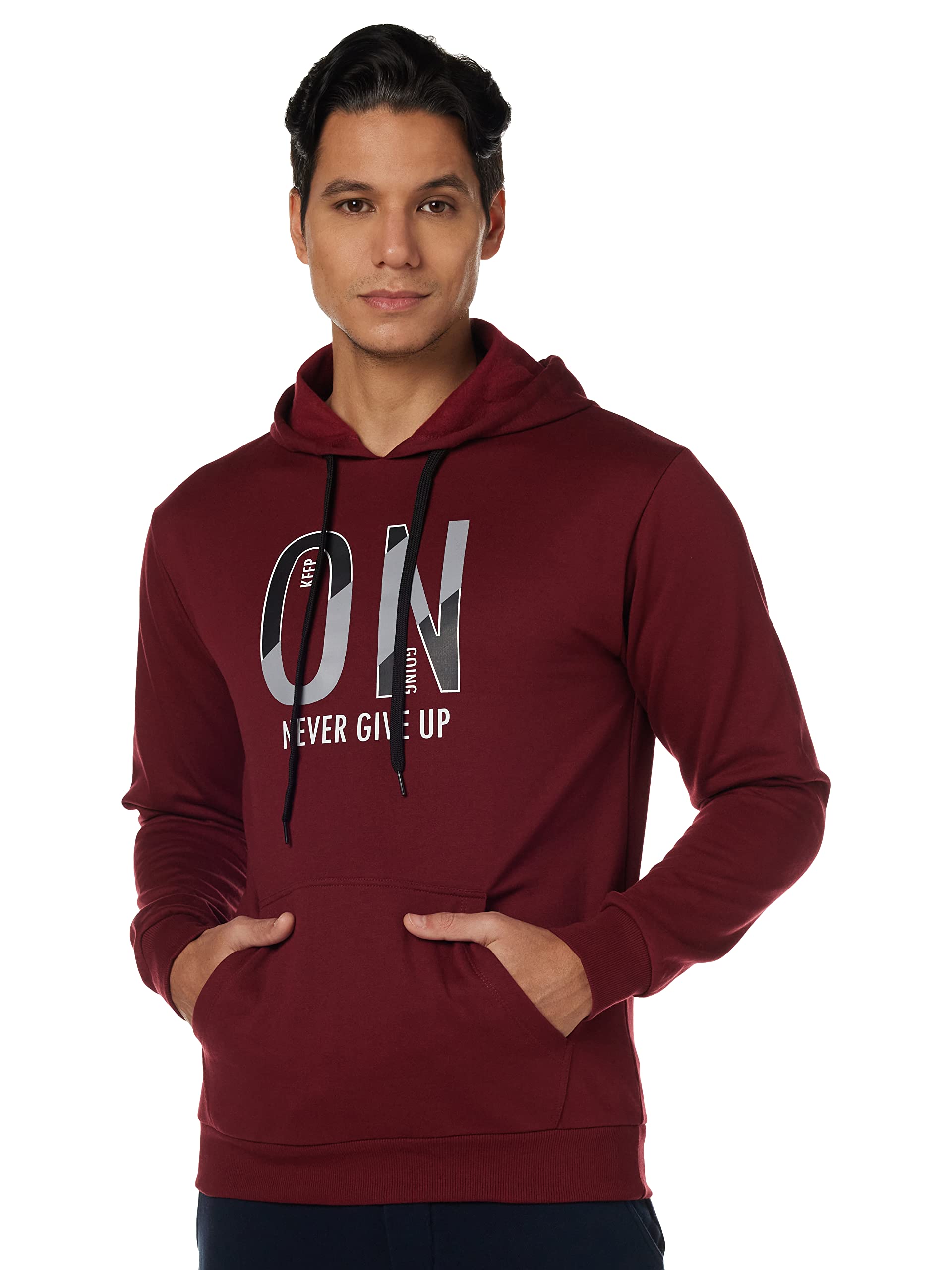 FusefitMen's PCF NEVER GIVE UP HOODIE Sweatshirt
