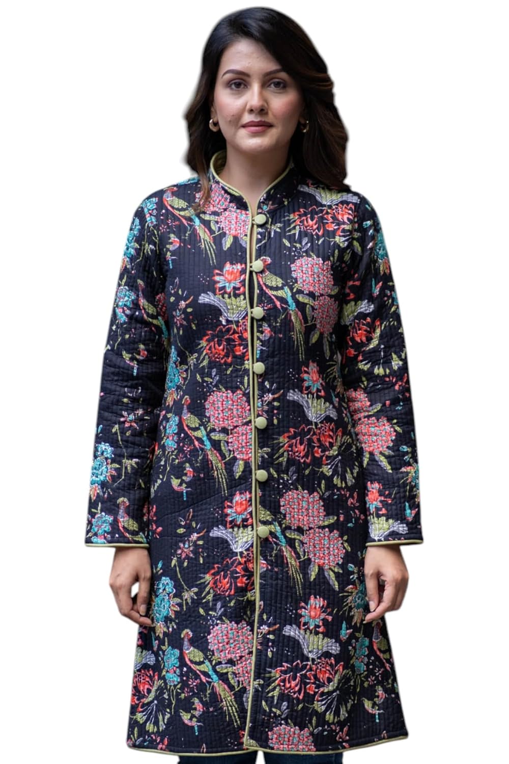 Navyas Fashion Cotton Quilted Jacket for Winter | Warm Lightweight Casual Jacket for Women | Soft Quiltec Winter Coat | St... - Review, Price and Buying Guide