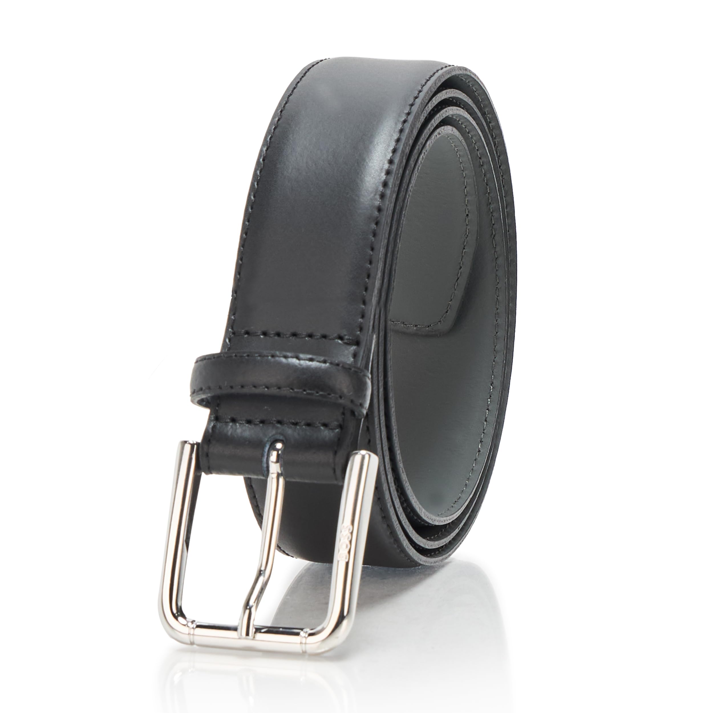 

                                                    BOSS, Nav Italian Leather Belt, pitch black, 34