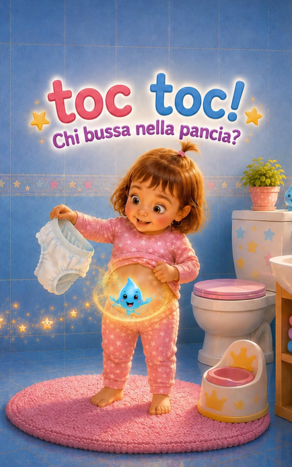 TOC TOC! CHI BUSSA NELLA PANCIA?: impariamo ad usare il wc (Le avventure di Morgana)