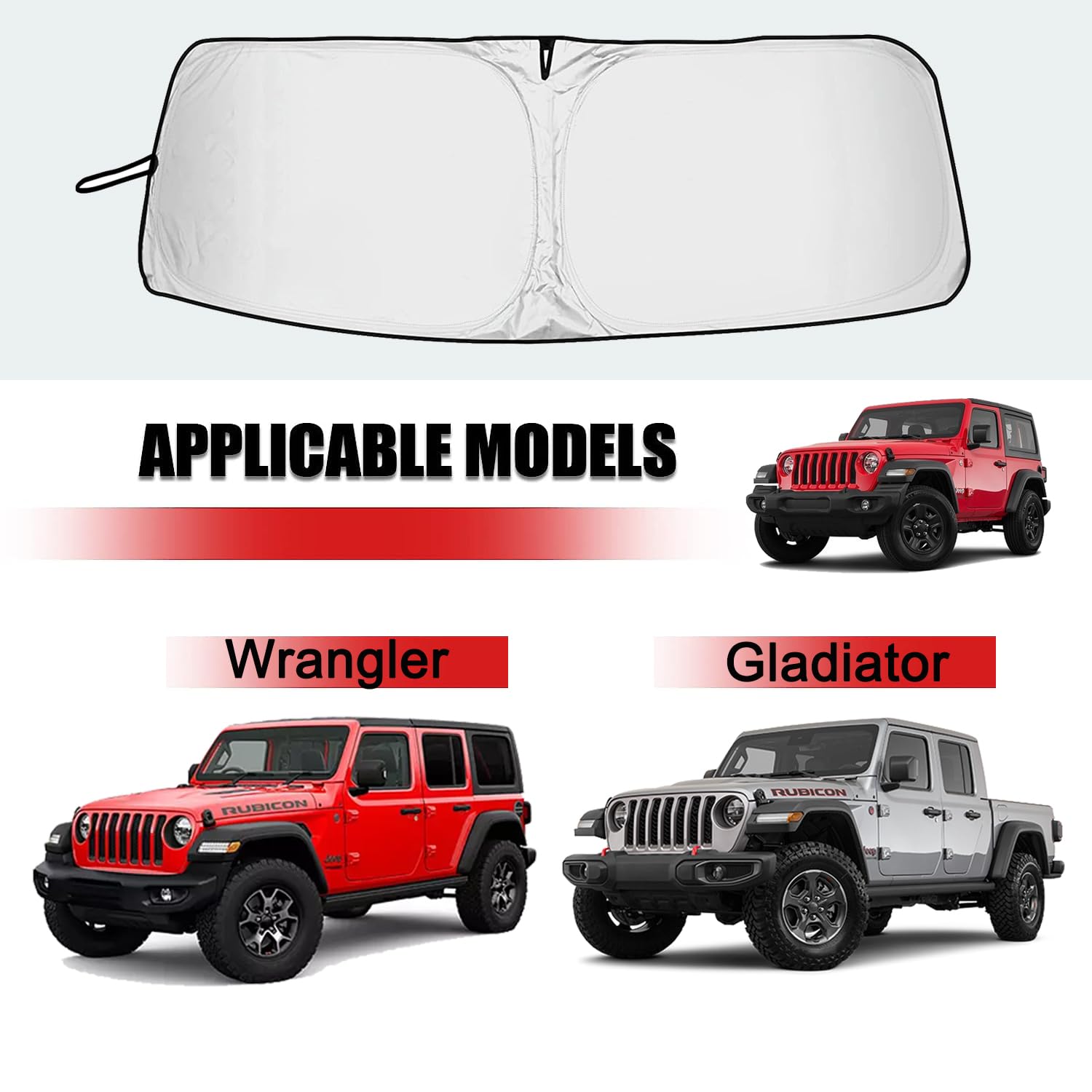 Jeep Wrangler カスタムフィットオートサンシェード Jeep Wrangler カスタムフィットオートサンシェード