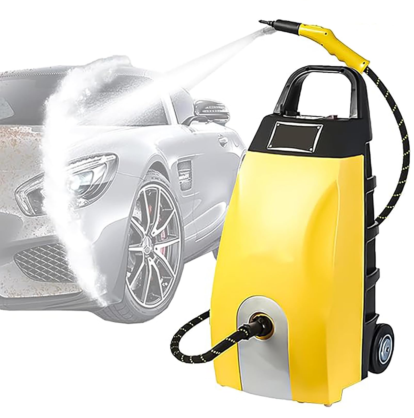Steam Cleaner with 6 Accessories for Home 2500W Powerful Multipurpose Steam Washe with 3 5 L Tank for