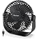 Gaiatop USB Portable Desk Fan, 3 Speeds, Quiet, Small Personal Cooling Table Fan with Strong Airflow For Bedroom Home Office 