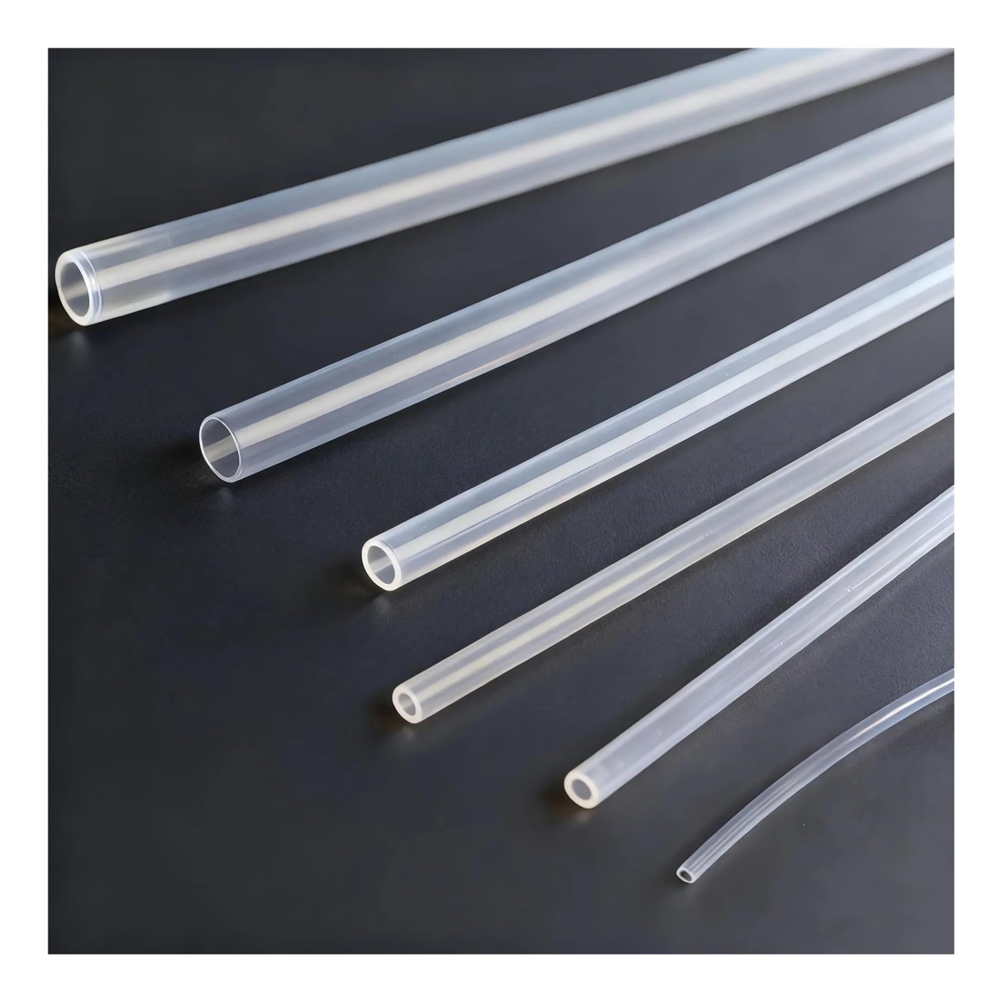Tubo PVC trasparente inodore flessibile 3-25mm interno | Morbido resistente, senza odore, for giardino e acquario(10 Meter,ID 14mm X OD 17mm)