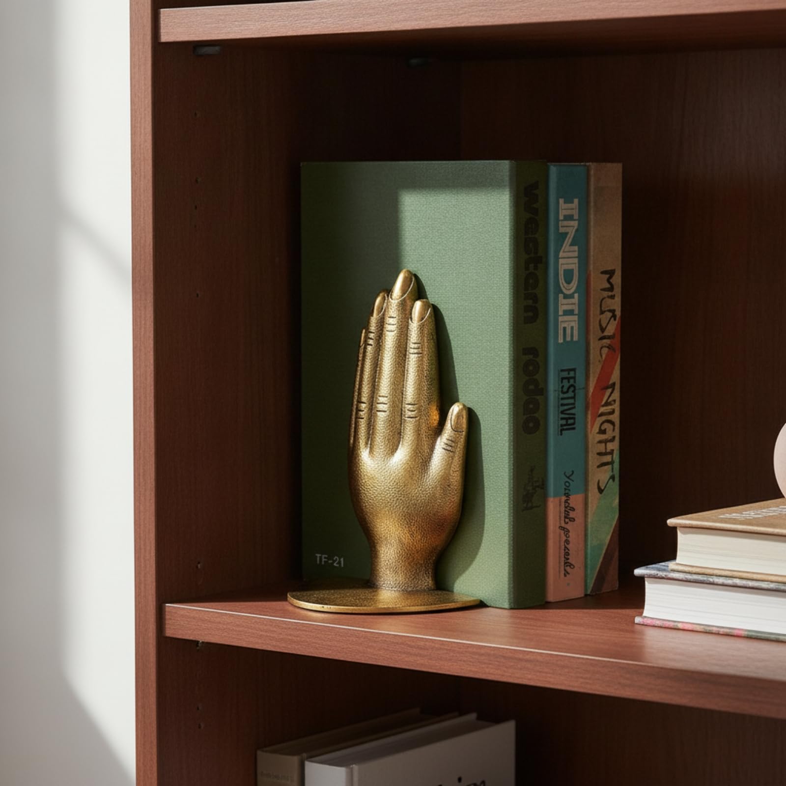 Stabil Buchstützen mit r Figur