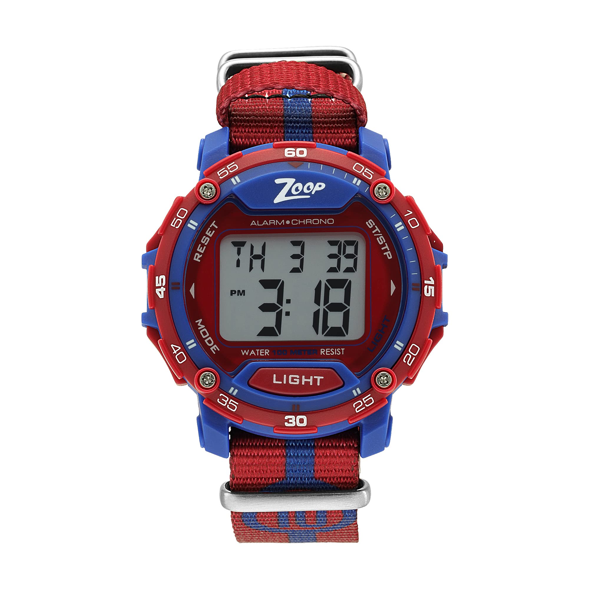 Titan Zoop Digital Red Nylon Watch for Kids-NS16023PP02 (B0B1NR9KWN) Amazon Price History, Amazon Price Tracker