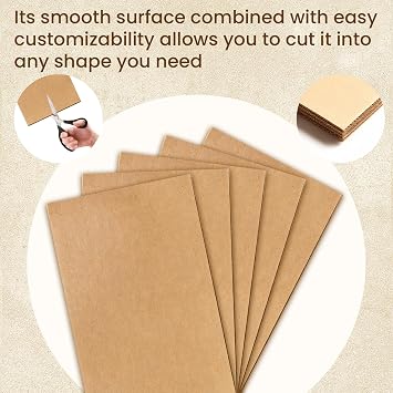Haploon Corrugated Cardboard Sheets 30 Pack Large Flat Packaging Inserts | 23.6x16.5 Inches Shipping Flat Separators, Squares Panels for Shipping Packing Mailing, DIY Craft Arts Protective Pads