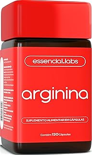 ARGININA 100% PURA 2000mg POR DOSE - 120 CÁPSULAS - FÓRMULA DESENVOLVIDA PARA A VASODILATAÇÃO DOS MÚSCULOS