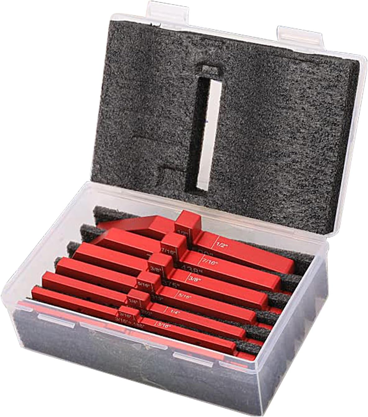 Setup Blocks, 7pcs Precision Aluminum Guage Block Set, Metric Setup