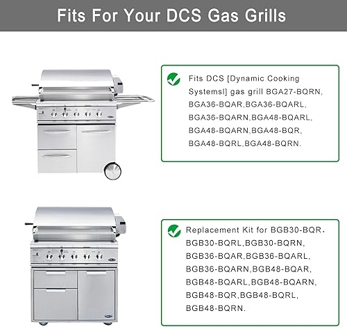 Miniatura 3 de DCS Radiant Tray - Barra de cerámica para parrilla completa de repuesto para DCS 27DBQ, 27DBQR, 27DBR, 27DSBQ, 27DSBQR, 27FSBQ, 27FSBQR, 36DBQ,