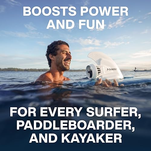 Miniatura 6 de Boost Surfing Aleta - Motor eléctrico para tablas de surf, SUP y kayaks. Aleta eléctrica ligera, compacta y resistente a los golpes con control