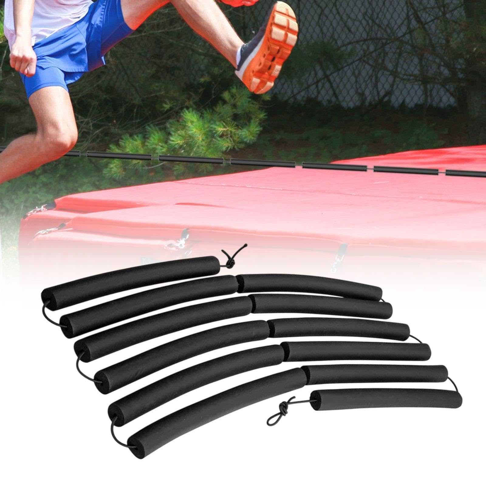 harayaa Equipo de Entrenamiento de Salto de Altura con Barrera para Atletismo