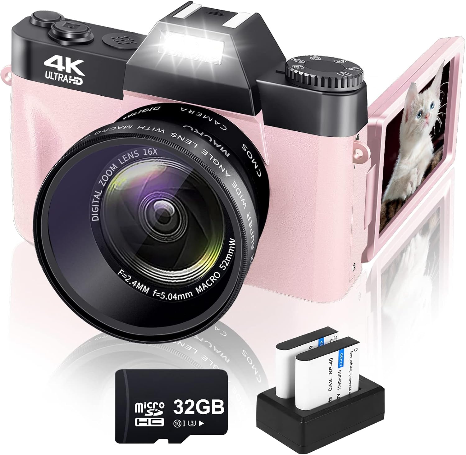 Digital Cameras for Photography VJIANGER 4K 48MP YouTube