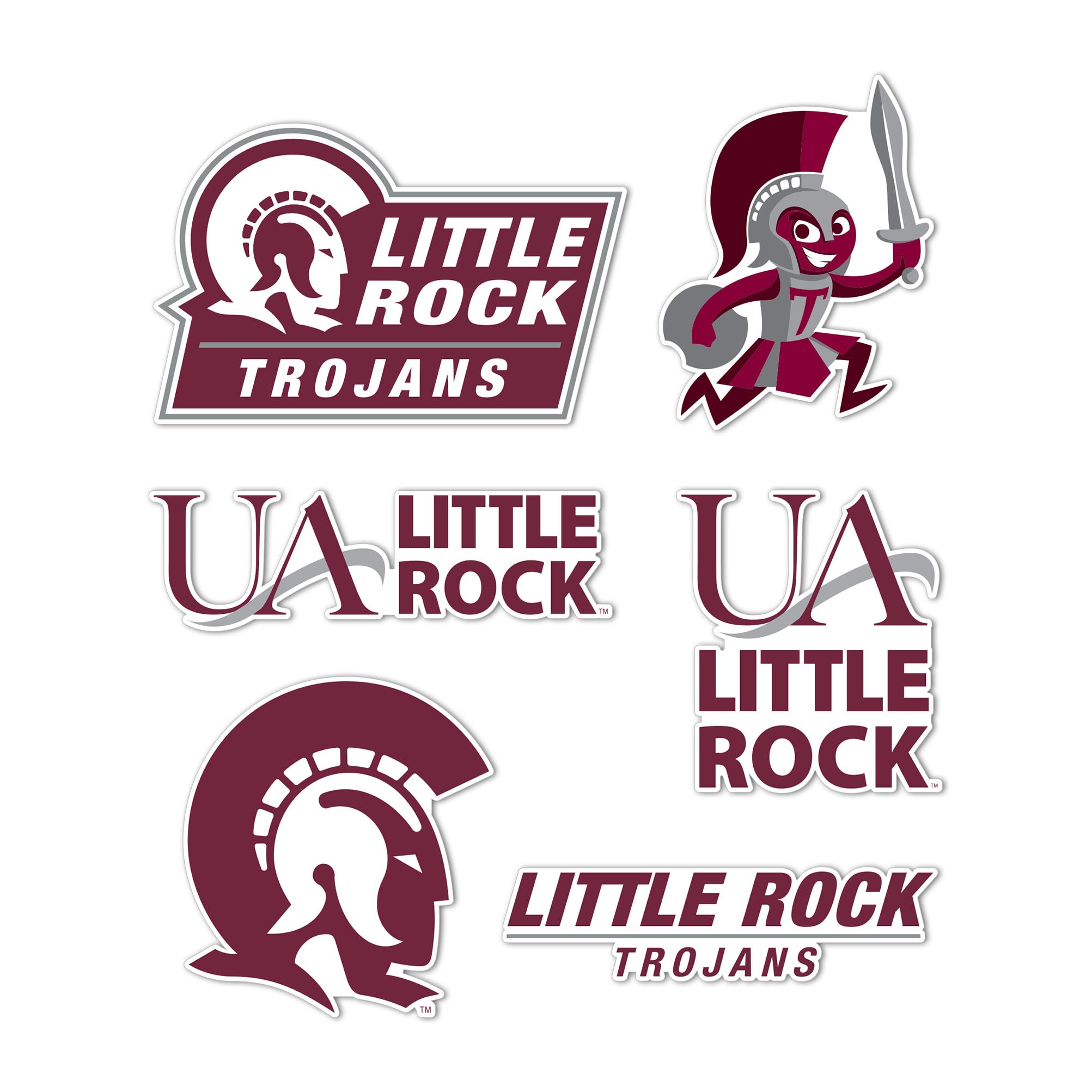 Autocollant Arkansas Little Rock vinyle pour décorer durablement auto et laptop