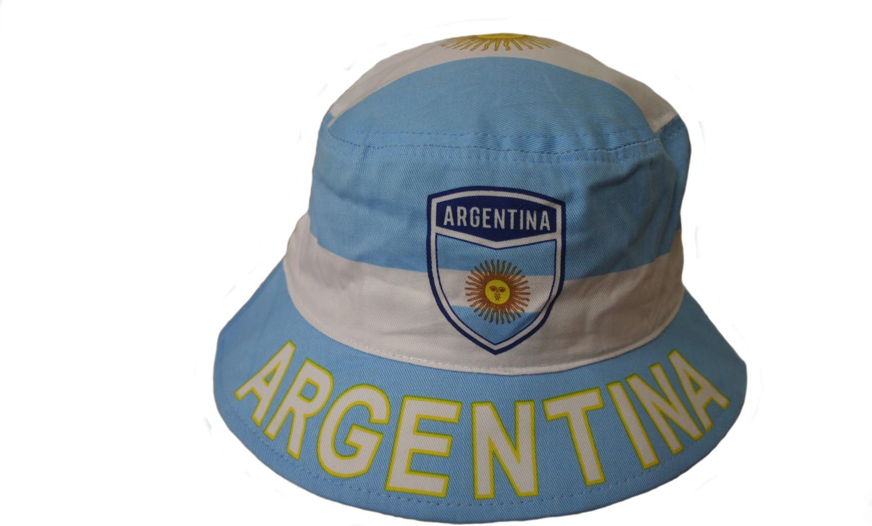 Argentina Country Flag Bucket HAT Cap. Adult Size .New