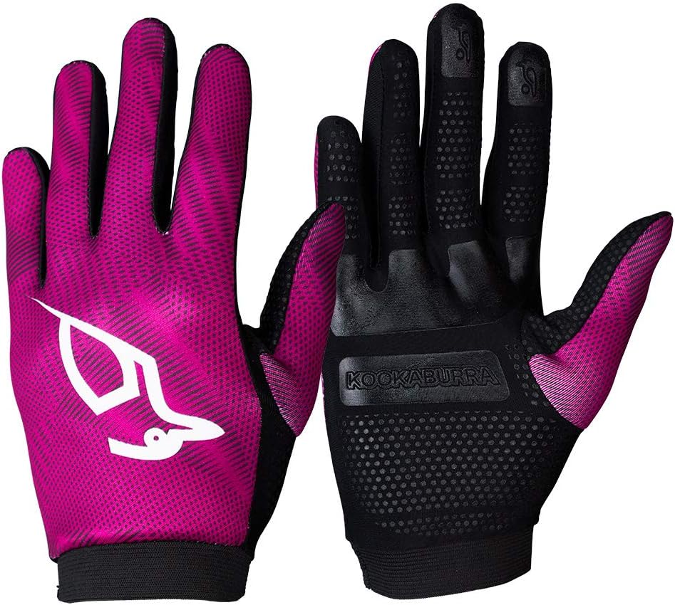 Kookaburra Unisex's Nitrogen Hockey Gloves, Mauve, Large (Pair)
