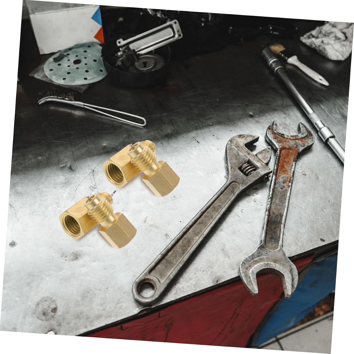 PRETYZOOM 2pairs Car Air Conditioner Adapter Connectors for Refrigeration Systems and Easy to Install Automotive Air Conditioning Parts for Efficient Use