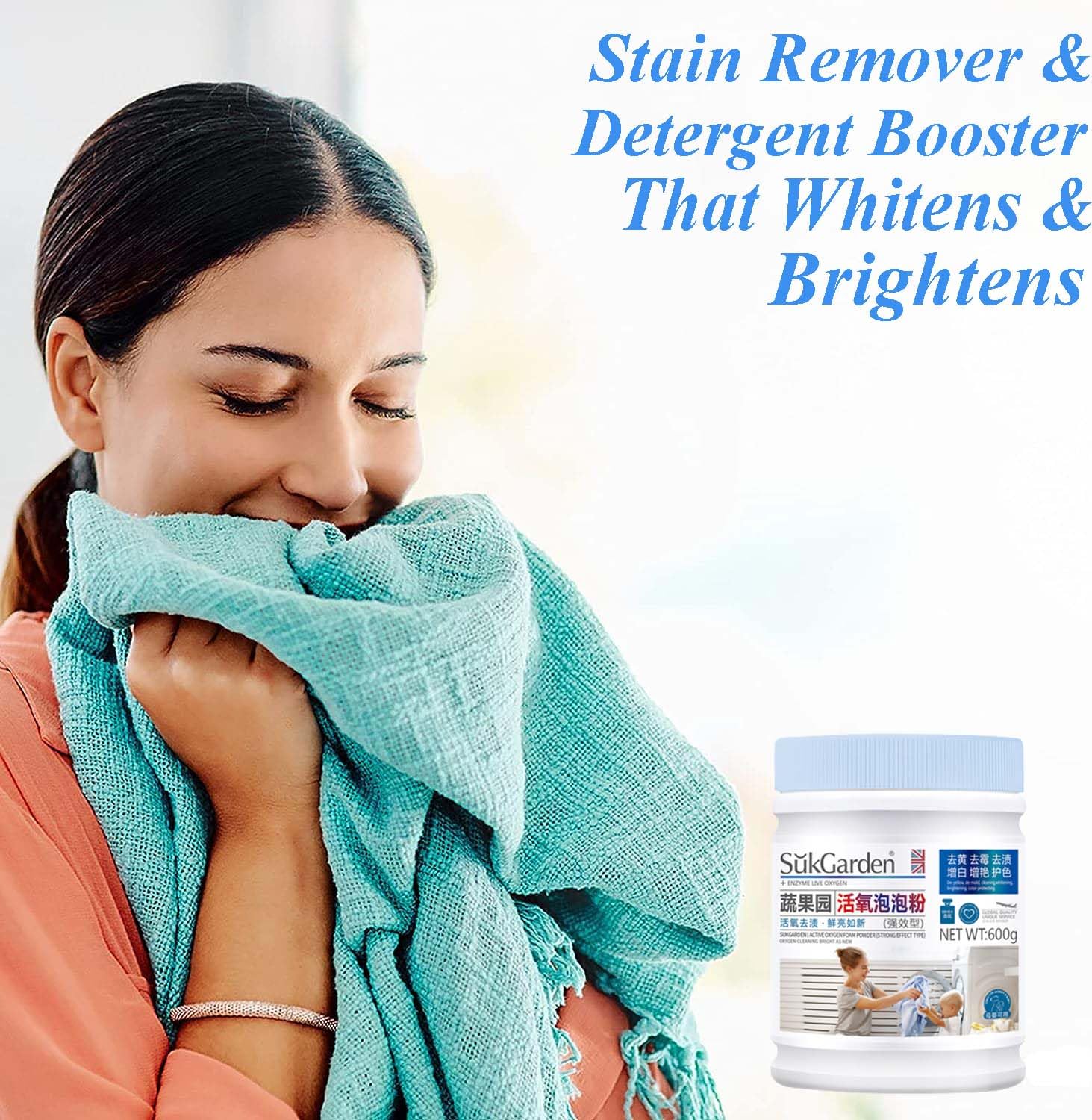 Amazon.com: Active Oxygen Descaling Bubble Powder | 64 Loads (1.33