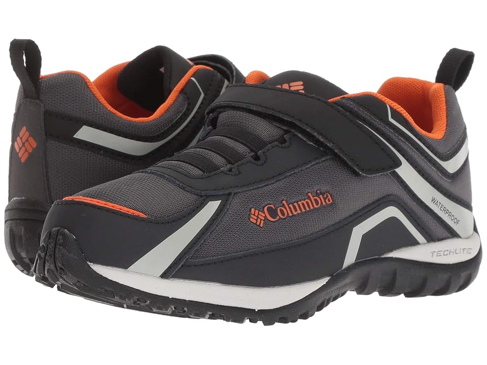 

Columbia Kids Conspiracytm Waterproof (Little Kid/Big Kid) (Dark Grey/Heatwave) Boys Shoes