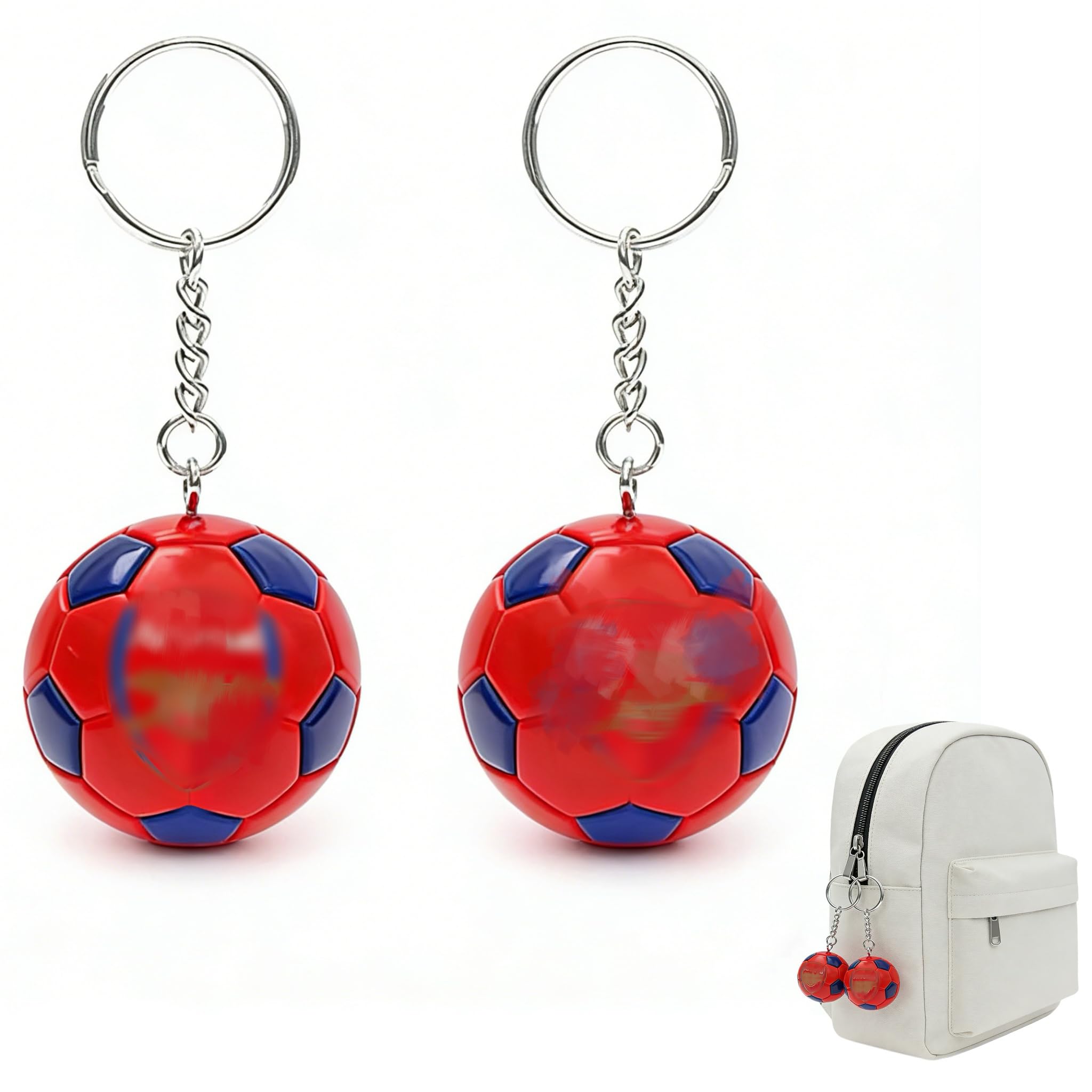 XQLY 2 Pieces Soccer Crest Keyrings, ARS F.C. Keychains – ARS Gifts For Boys, Girls & Football Gifts For Men
