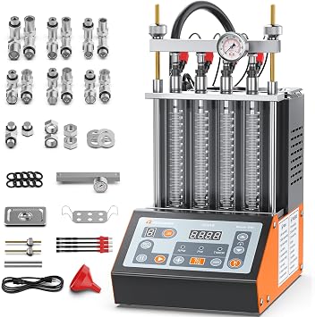 FOXWELL JT410 Fuel Injector Tester & Cleaner Machine with Ultrasonic Clean