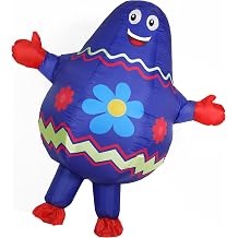Inflatable Egg Costume, Easter Costume for Adult Halloween