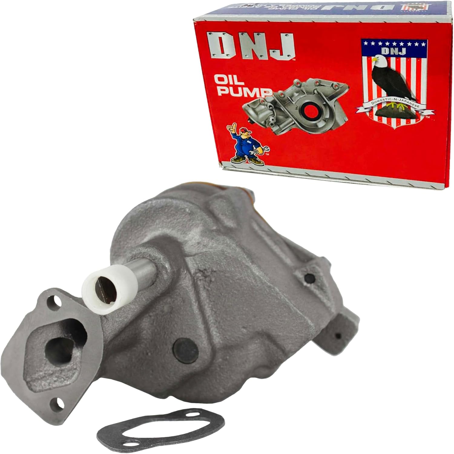 DNJ OP3174HV Oil Pump for 1970-2000 Chevrolet, GMC Bel Air, Biscayne, Blazer 7.4L V8 16V OHV 7439cc