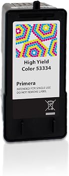 Primera 53334 High Yield Tri-Color Ink Cartridge for Bravo SE-3, 4200