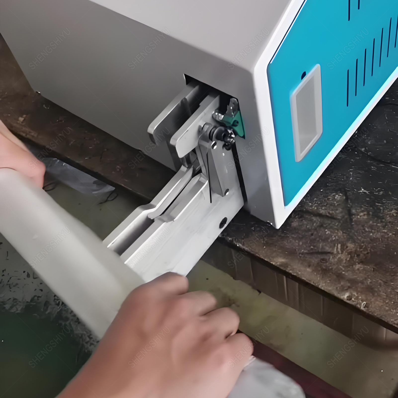 Macchina del legame di torsione con lo schermo LCD ed il legame del sensore per i fili, i sacchetti dell'alimento e le
