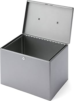 Amazon.co.jp: サンワダイレクト 鍵付きファイルボックス マイナンバー