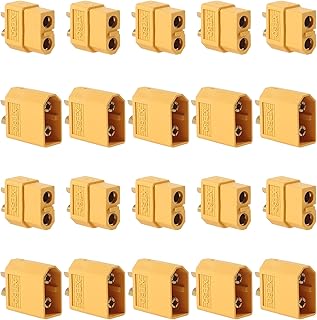 AEDIKO 10 Pairs XT60 Connector XT60 Male Female Bullet Connectors Power Plugs for RC Lipo Battery Motor