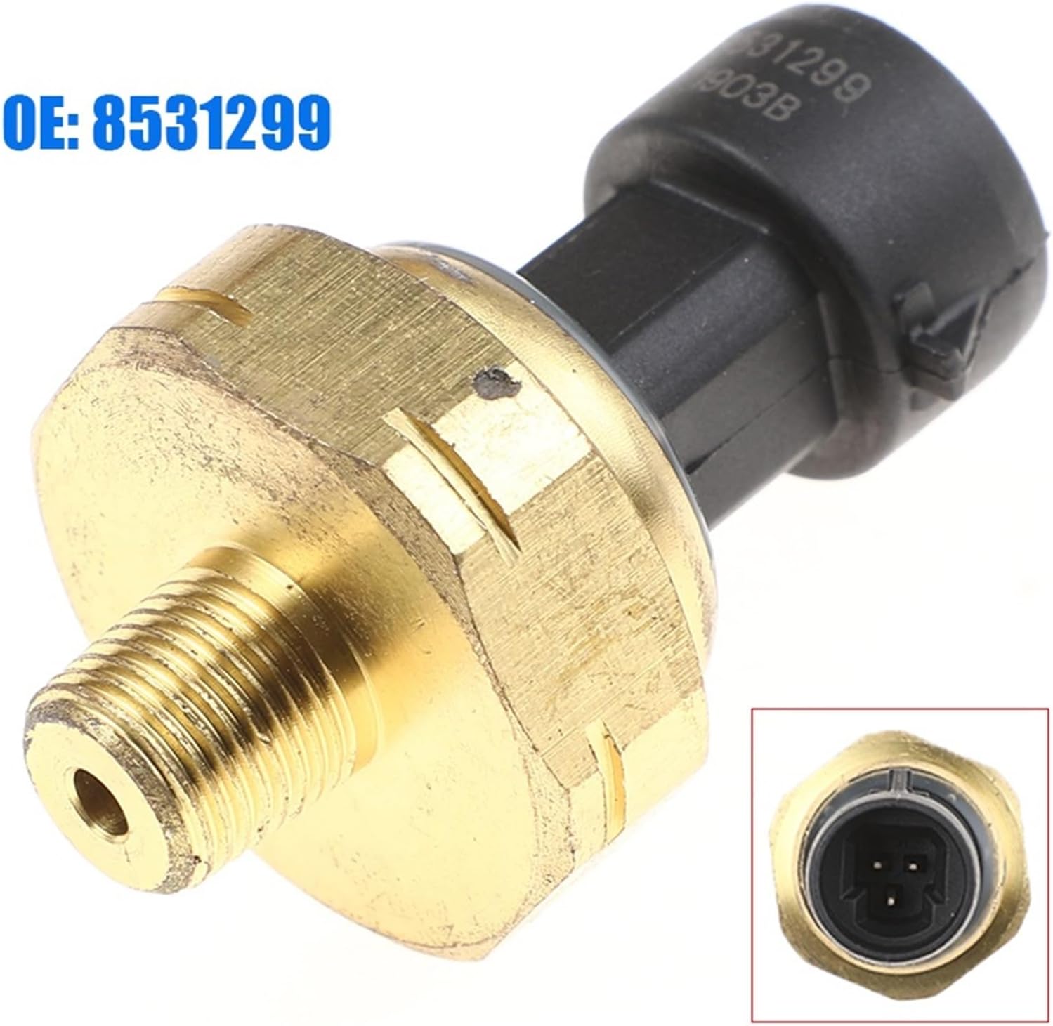 8531299 3 Pins Oil Pressure Sensor (Color : 5 pcs)