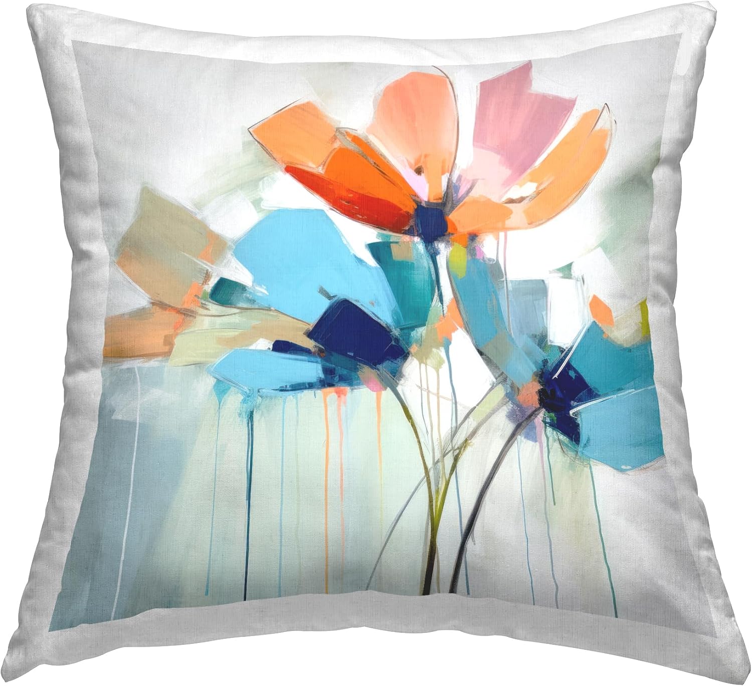 Stupell Industries Modern Splatter Flowers Design by Irena Orlov