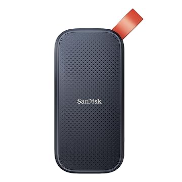 SanDisk SSD portátil de 1 TB - até 800 MB/s, USB-C, USB 3.2 geração 2, firmware atualizado - Unidade de estado sólido externa - SDSSDE30-1T00-G26