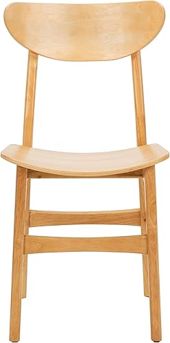 Miniatura 5 de Safavieh Home Lucca - Silla de comedor natural retro, juego de 2, madera