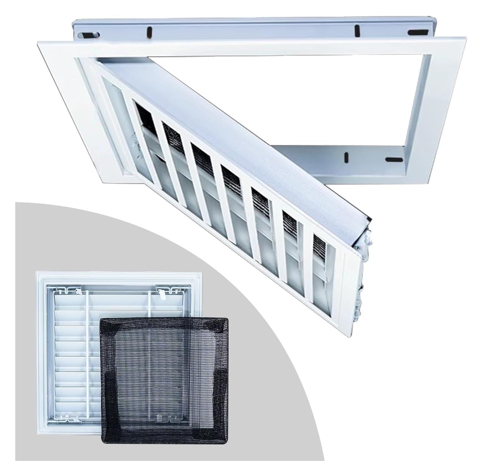 Panel dostępowy ze stopu aluminium