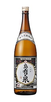 【奄美黒糖焼酎 与論島特産】★ 島有泉　２５度 ★ １．８L　５本セット 黒糖焼酎25° 島有泉1800ml