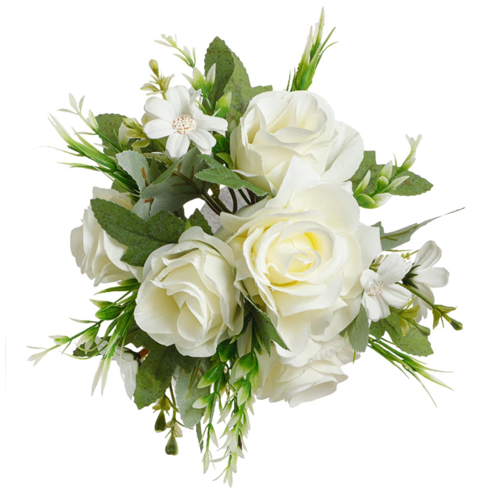 AUYXSSZ Party Ready Artificial Flower Bouquets Flower Arrangements Wedding Table Decor All Special Occasions Festivals Arrangements Wedding Party Table Decor