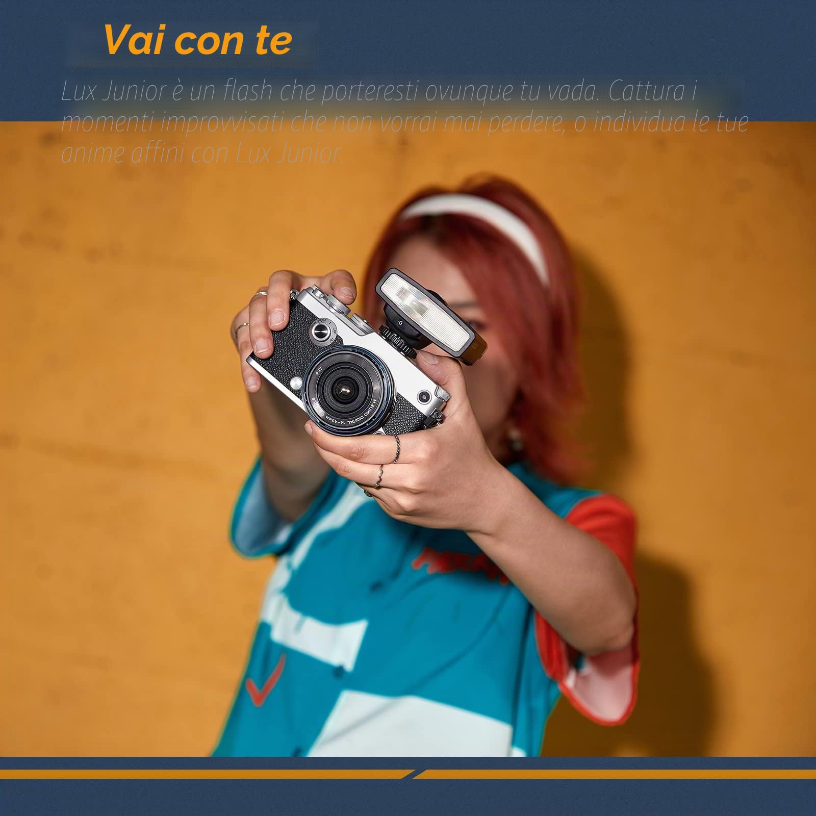 Godox Lux Junior - Flash per fotocamera retrò